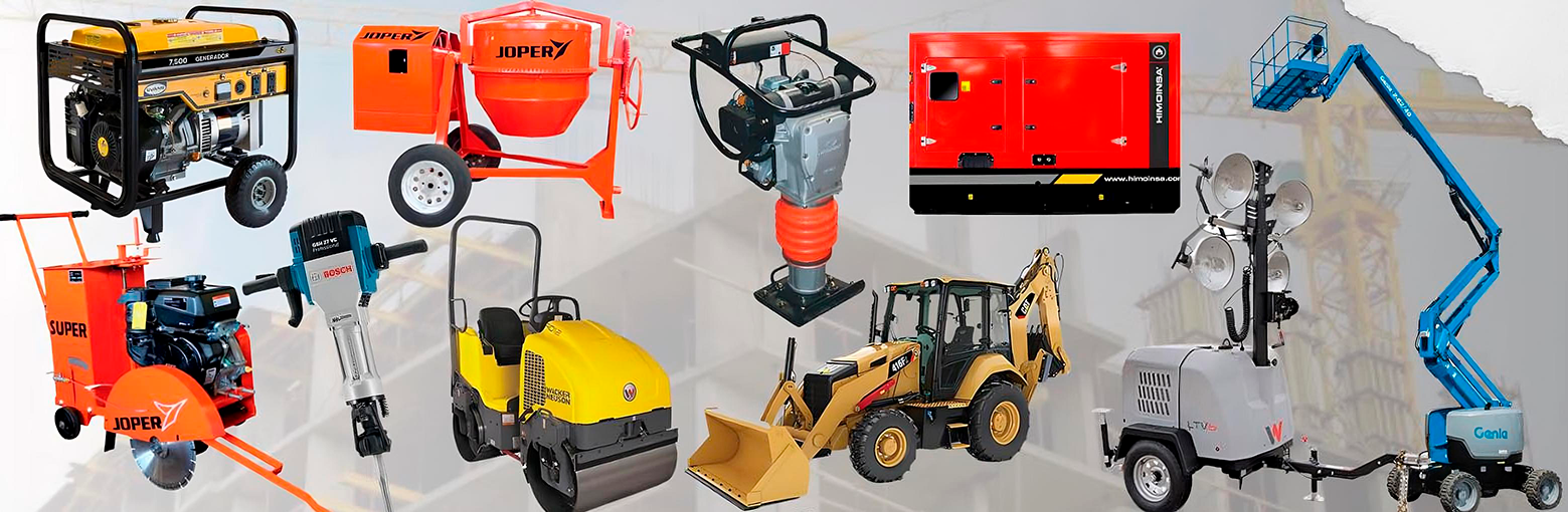 Maquinaria y equipo de construcción